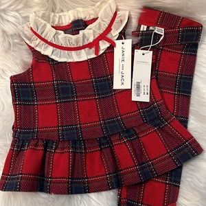 Plaid Janie and Jacket Set